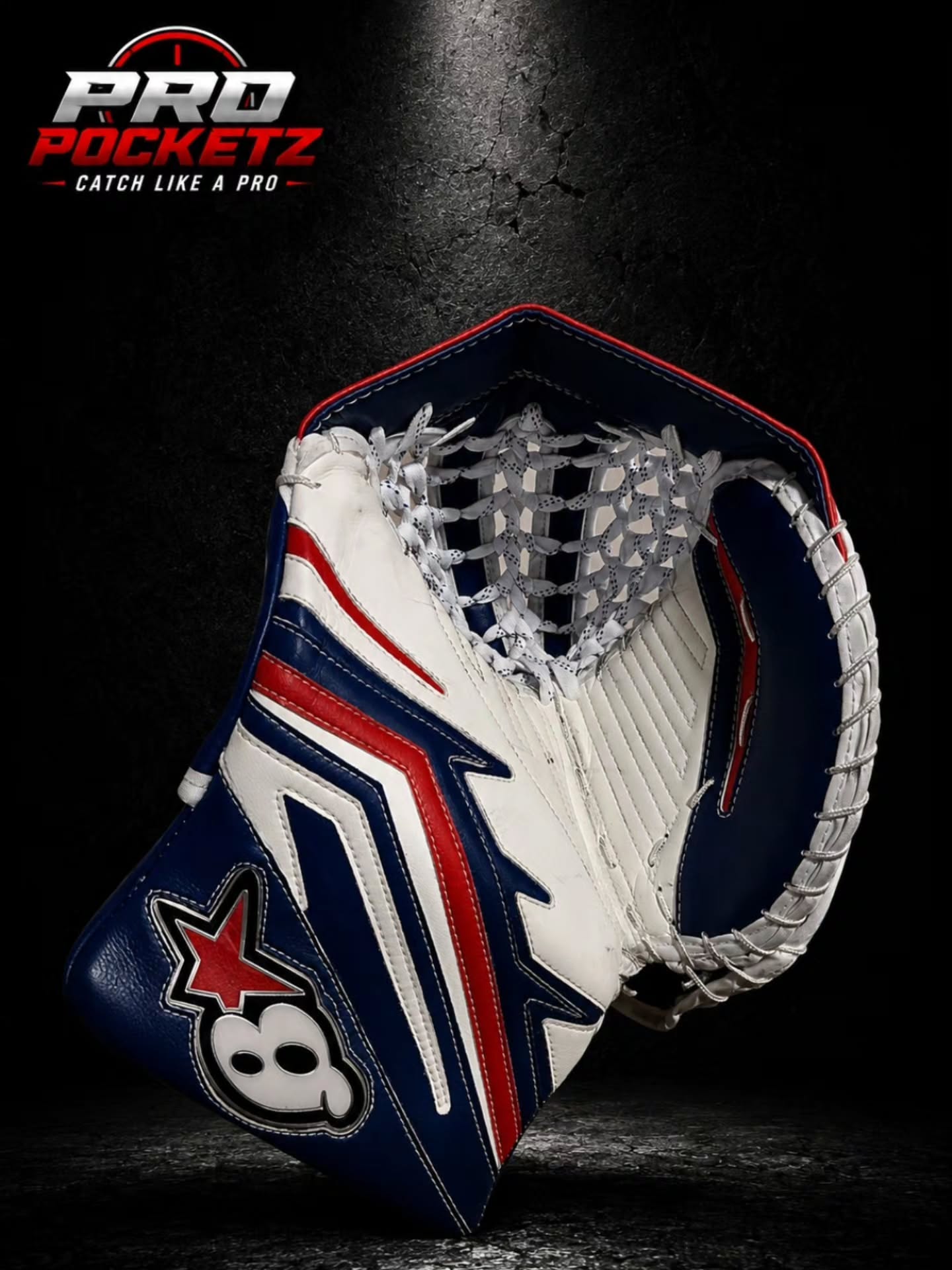 Finished Pro Pocketz goalie glove build 1